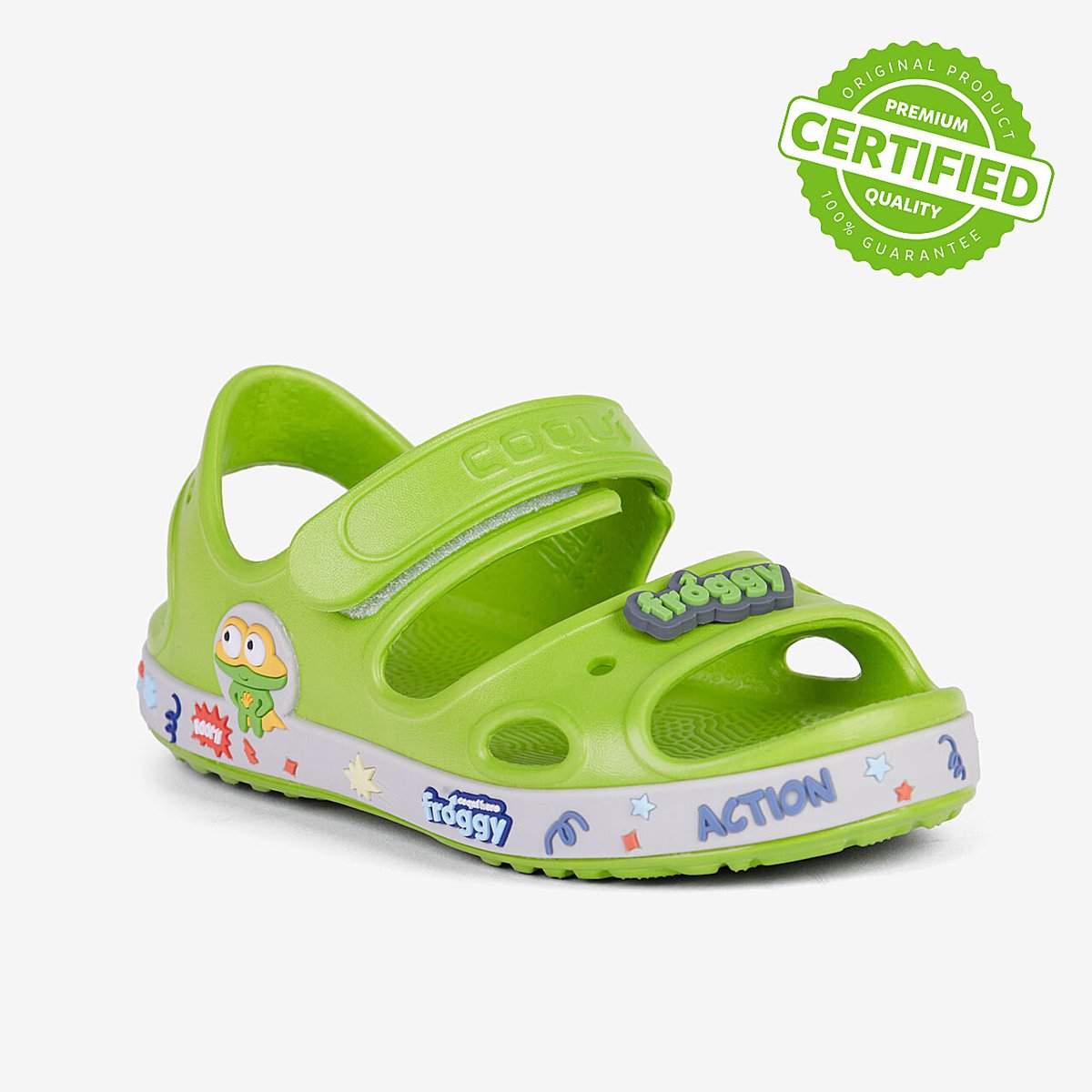 Kindersandalen Coqui 26/27 Groen