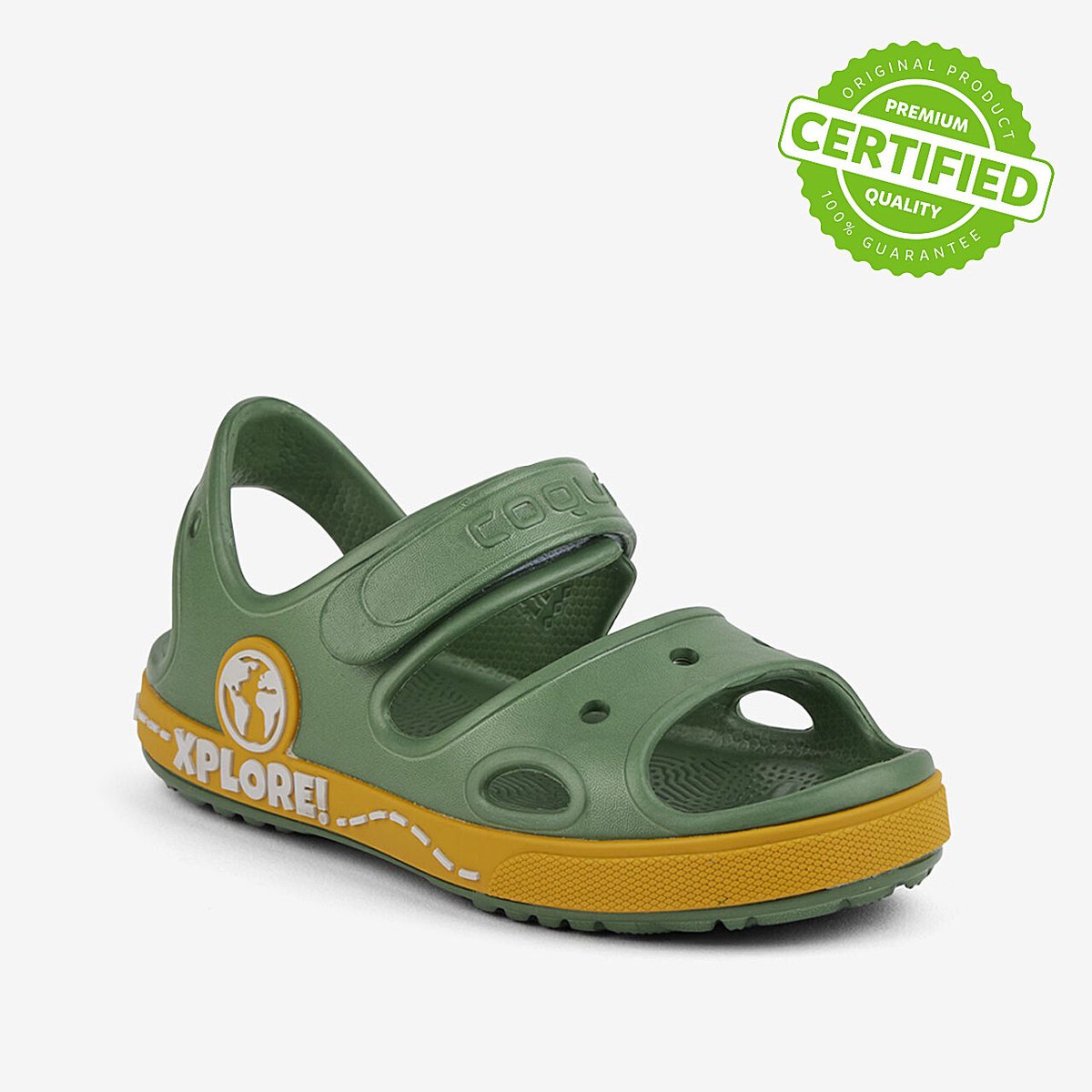 Kindersandalen Coqui 31/32 Groen