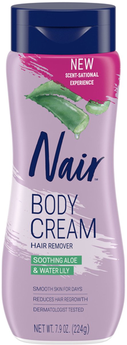 Nair Aloë Vera en Waterlelie - Depilatiecrème - 224 g, zacht en effectief