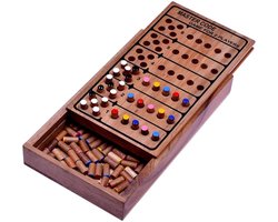 Mastermind – Handgemaakt Houten Logicaspel voor 2 Spelers | Klassiek Denkspel voor Kinderen & Volwassenen | Cadeau Tip | Uit de Oude Doos