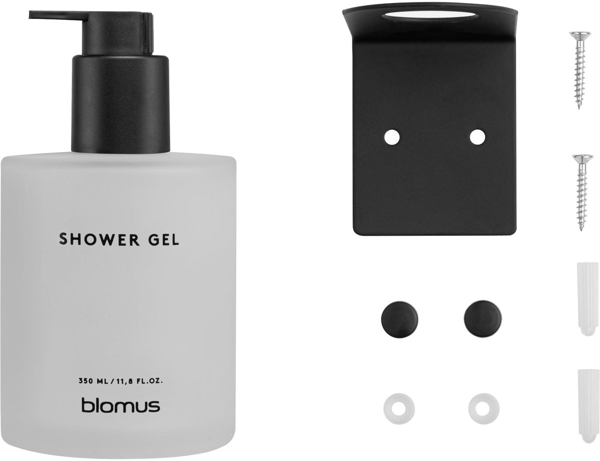 Kirei Dispenser White Shower Gel | Boren cm | Wit | Staal