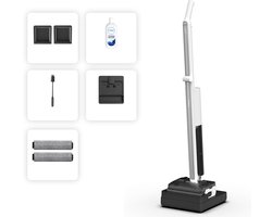 Tineco FLOOR ONE i7 Fold Premium - Nat en droog stofzuiger en dweil - 22.000 Pa Zuigkracht - Anti-Hair Tangling - 180° Vouwbare buis - Geluidsarm & hete lucht 85°C snelle droogtijd - 50 minuten accu - Lichtgewicht
