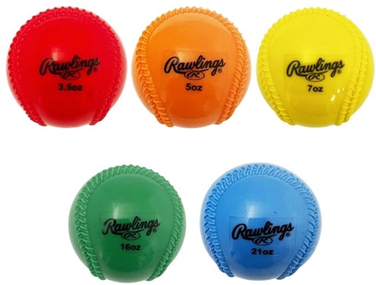 Rawlings Plyo Power Throwing Balls (5)