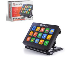 Quarum Stream Dock – Streaming Deck – 15 LCD Toetsen – RGB – USB-C