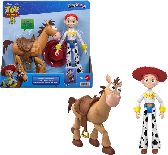 Disney en Pixar Toy Story 5 Jessie En Bullseye Figuur 18 Cm 2 Eenheden