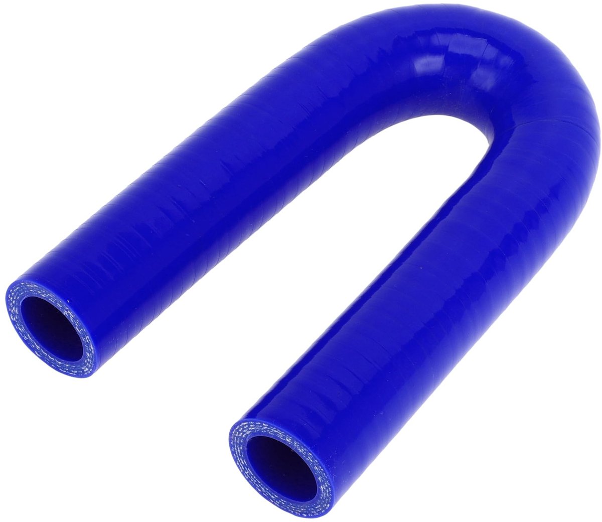 Allecto - Silicone Slang - Koelslang 180 Graden - Blauw - Universeel - 22mm ID 150mm Lengte - Hoge Temperatuur Weerstand - Geschikt voor Auto's