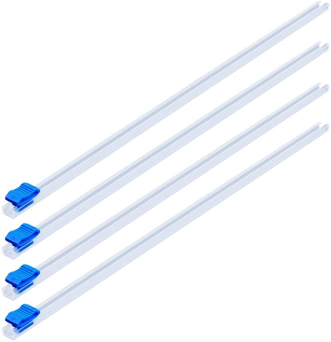 Allecto - Sliding Cutter - Zelfklevend - Veilig en gebruiksvriendelijk - 12 Inch - Vervangbare snijmessen - Geschikt voor plastic folies