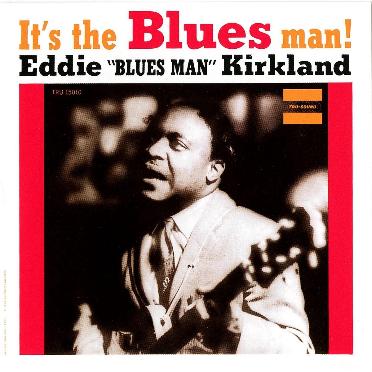 Eddie Kirkland - It's The Blues Man! (LP) (Remastered)