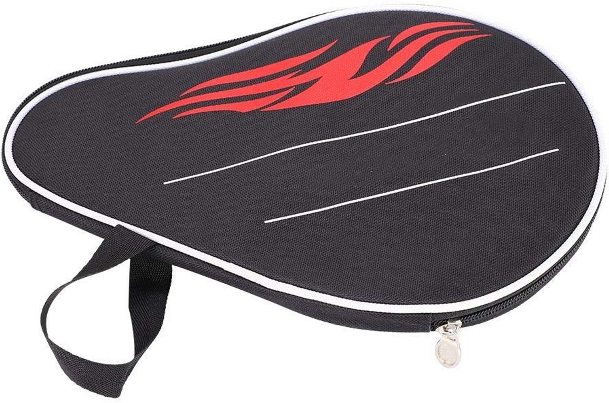Dailygoody - Pong Paddle Bag - Tafeltennis Racket Case - Duurzaam en schokbestendig - Ideaal voor training - Inclusief ballen pouch - Geschikt voor al...