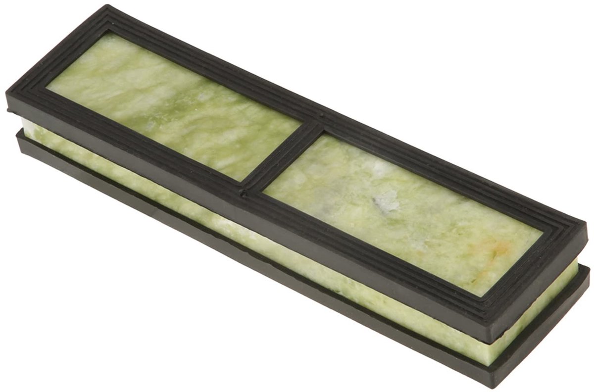Dailygoody - Whetstone - Messenslijpsteen - Superfijne slijpsteen - Groen - Slijpstenen - Voor het slijpen en polijsten van messen - 200x50x25mm