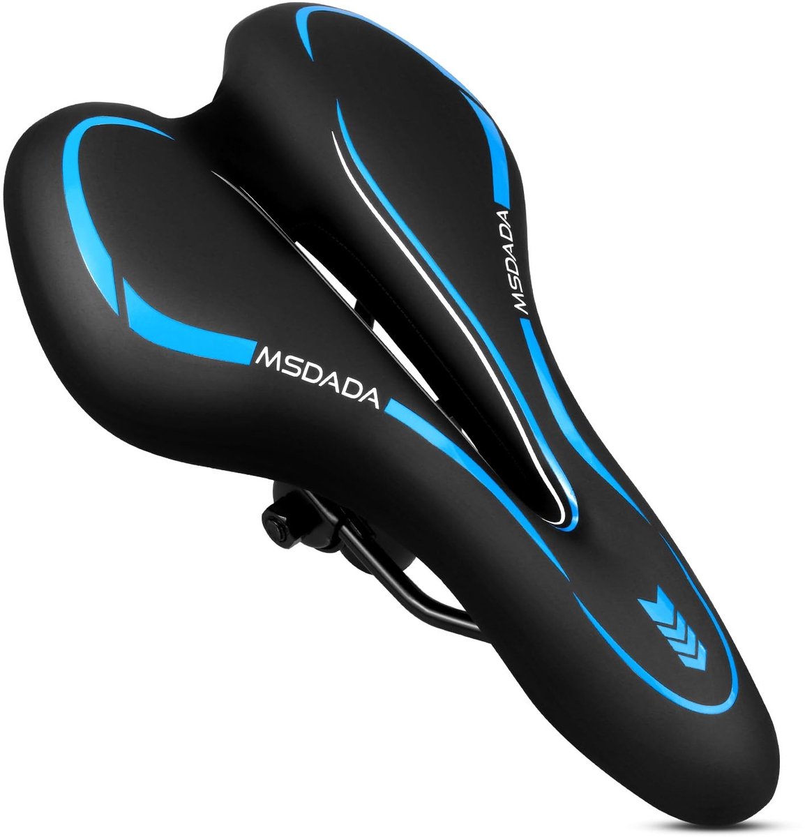 Dailygoody - Fietszadel - Comfortabel Gel Fietszadel - Waterdicht - Zacht Fietszadel - Geschikt voor Racefiets en Mountainbike - 27,5 x 16 x 9,3 cm
