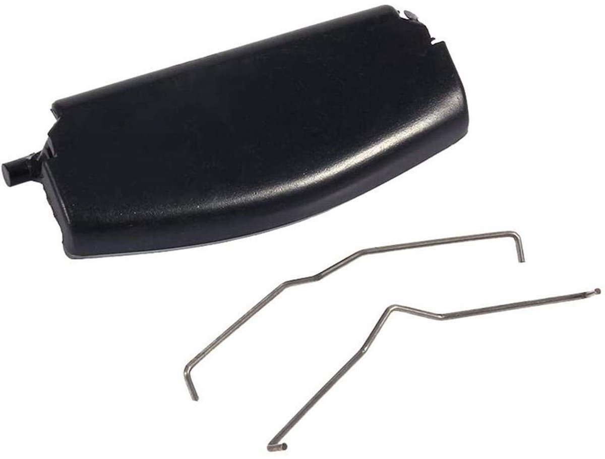 Dailygoods - Dailygoody - Armsteun Cover - Auto Accessoire - Zwart - Comfort - Perfecte Pasvorm - Geschikt voor Audi A4 B6 - Modeljaar 2000-2005