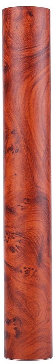 Dailygoods - Dailygoody - Zelfklevende Folie voor Auto - Wortelhout Structuur - Interieur Opknappen - 30x5 cm - Vintage PVC Wrap - Geschikt voor Auto's