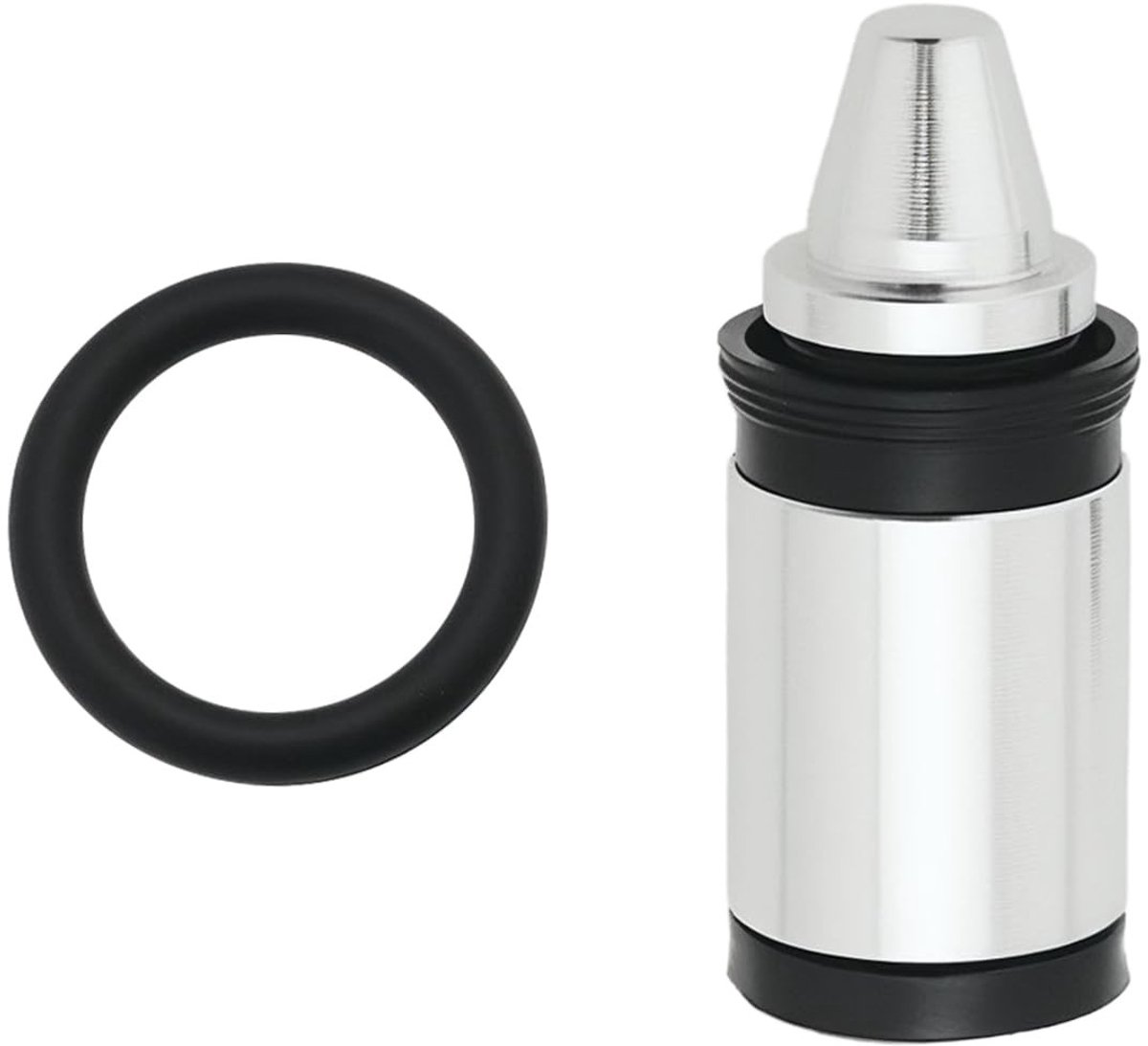 Dailygoods - Dailygoody - Fiets Schijfrem Hendel Zuiger - Corrosiebestendig - Zilver - Afdichtring - Geschikt voor Magura MT2 MT4 MT5 MT6 MT7 MT8 - Aluminiumlegeri