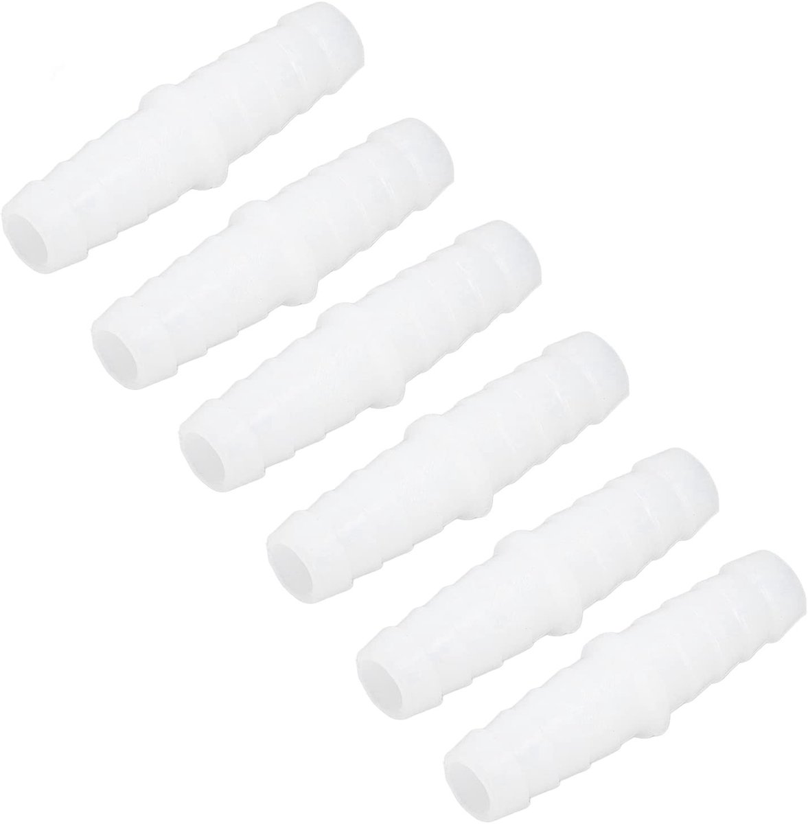 Dailygoody - Plastic Slangverbinder - 10x 10mm PE adapter voor slangen - Hoogwaardige kwaliteit - Geschikt voor tuinslangen - Eenvoudige installa