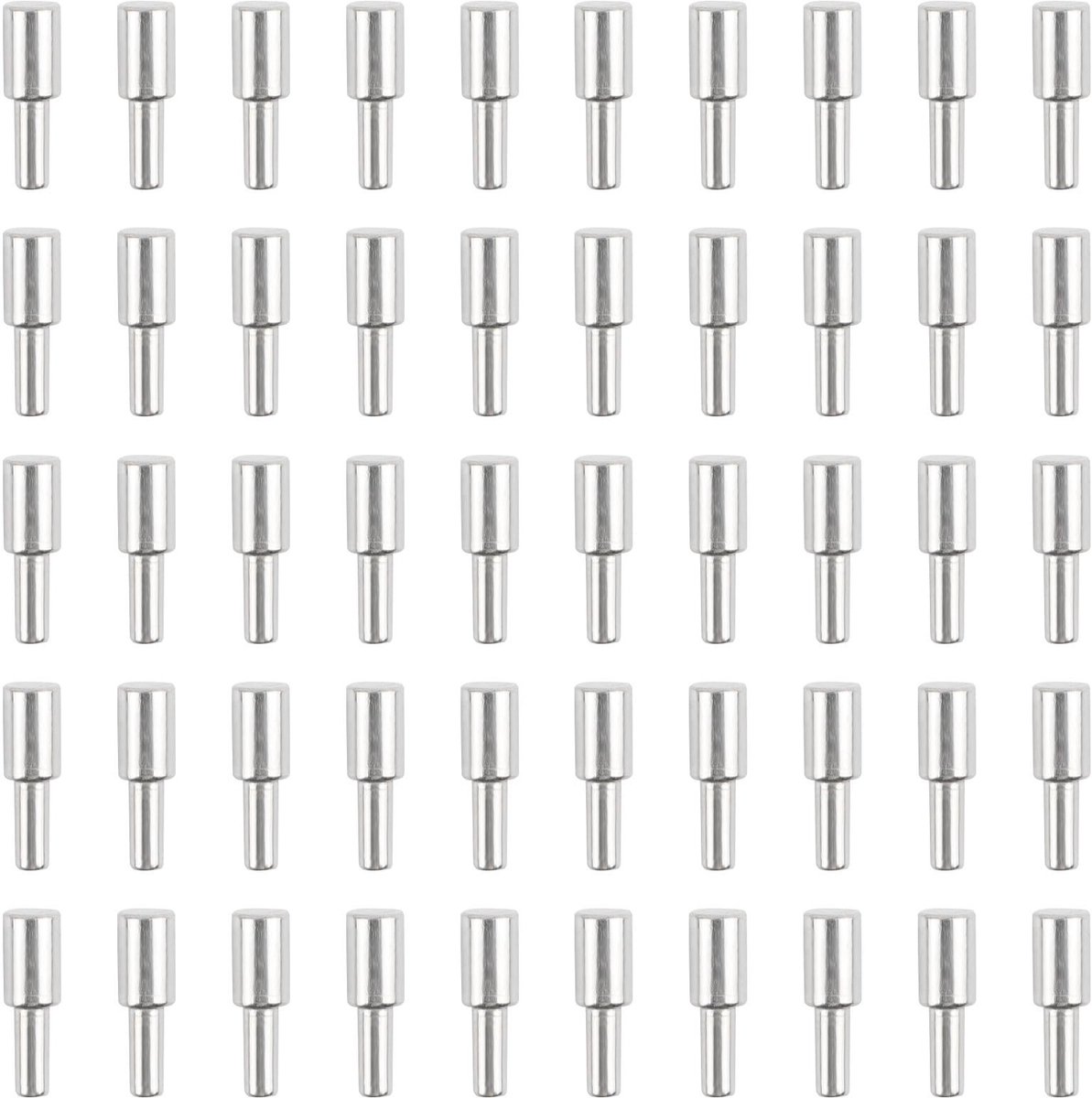 Dailygoods - Dailygoody - Sliver Cabinet Board Ondersteuning Pins - 36 Stuks - Duurzaam Staal - 3mm - Plank Pins - Geschikt voor Kasten en Boekenkasten - Ideaal vo..