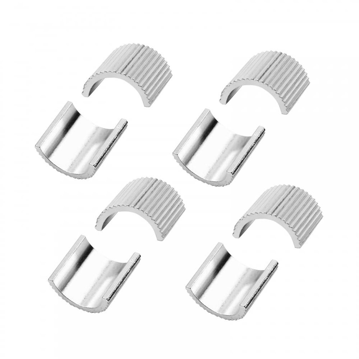 Dailygoods - Dailygoody - Stuurschijfjes - Aluminiumlegering - Praktisch ontwerp - 8 stuks - Motorfiets stuurverbinder - Geschikt voor 22 mm stuur - Converteren na