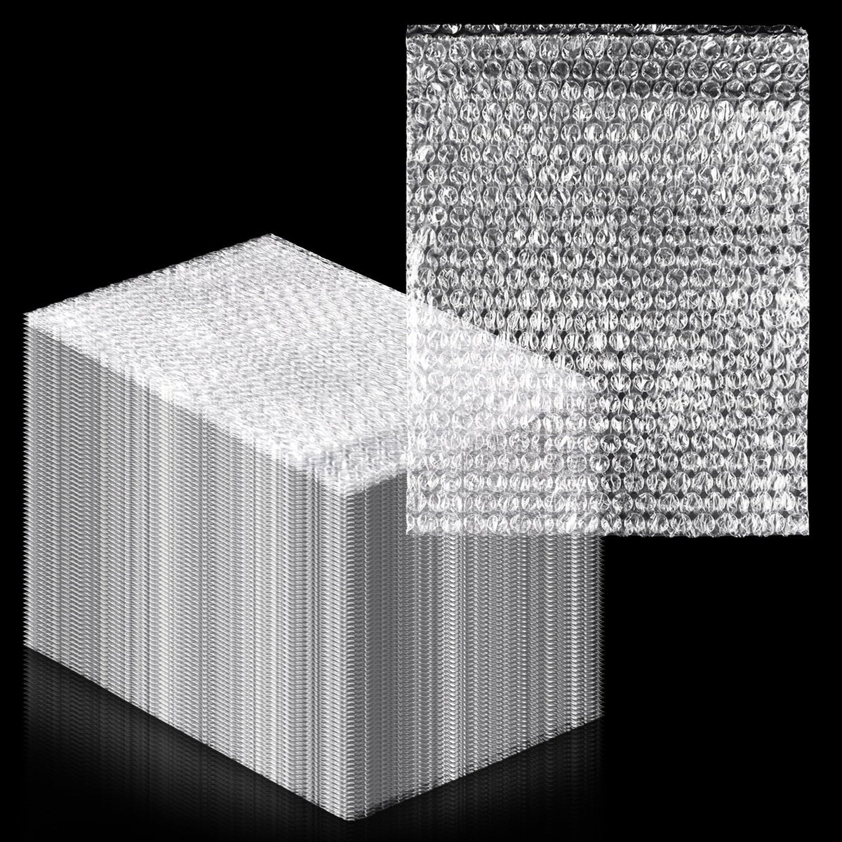 Dailygoods - Dailygoody - Luchtkussenfolie - Bubble Wrap - Bescherming voor kleine voorwerpen - 100 stuks - Verhuiszakken - 20 x 25 cm - Verzendverpakking
