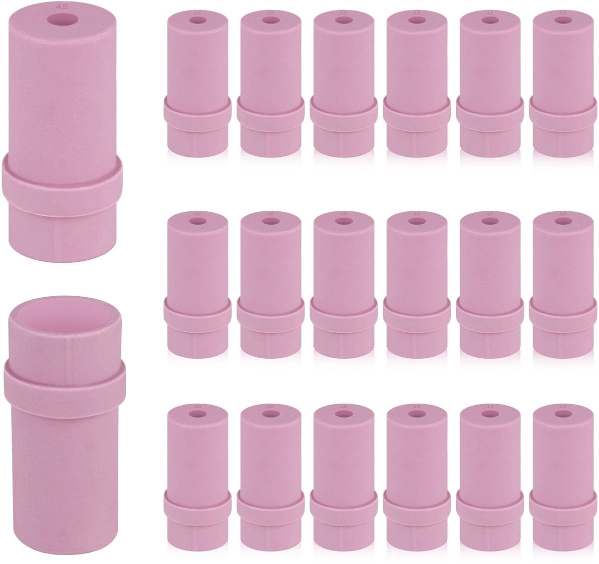Dailygoods - Dailygoody - Keramische mondstukken - Vervangende mondstukken - 20 x keramische sproeiers - Zandstralen - Keramisch mondstuk - Geschikt voor zandstraa..