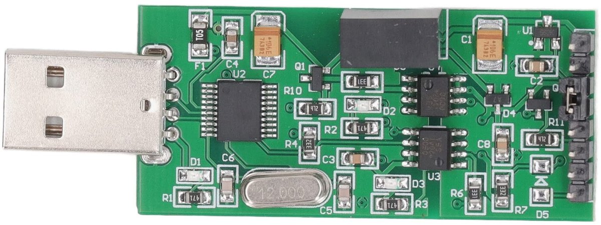 Dailygoods - Dailygoody Output Module - Geïsoleerde Module - Voorkomt Interferentie - 3.3V 5V - High Speed USB - Geschikt voor Gevoelige Apparatuur - Model Y...