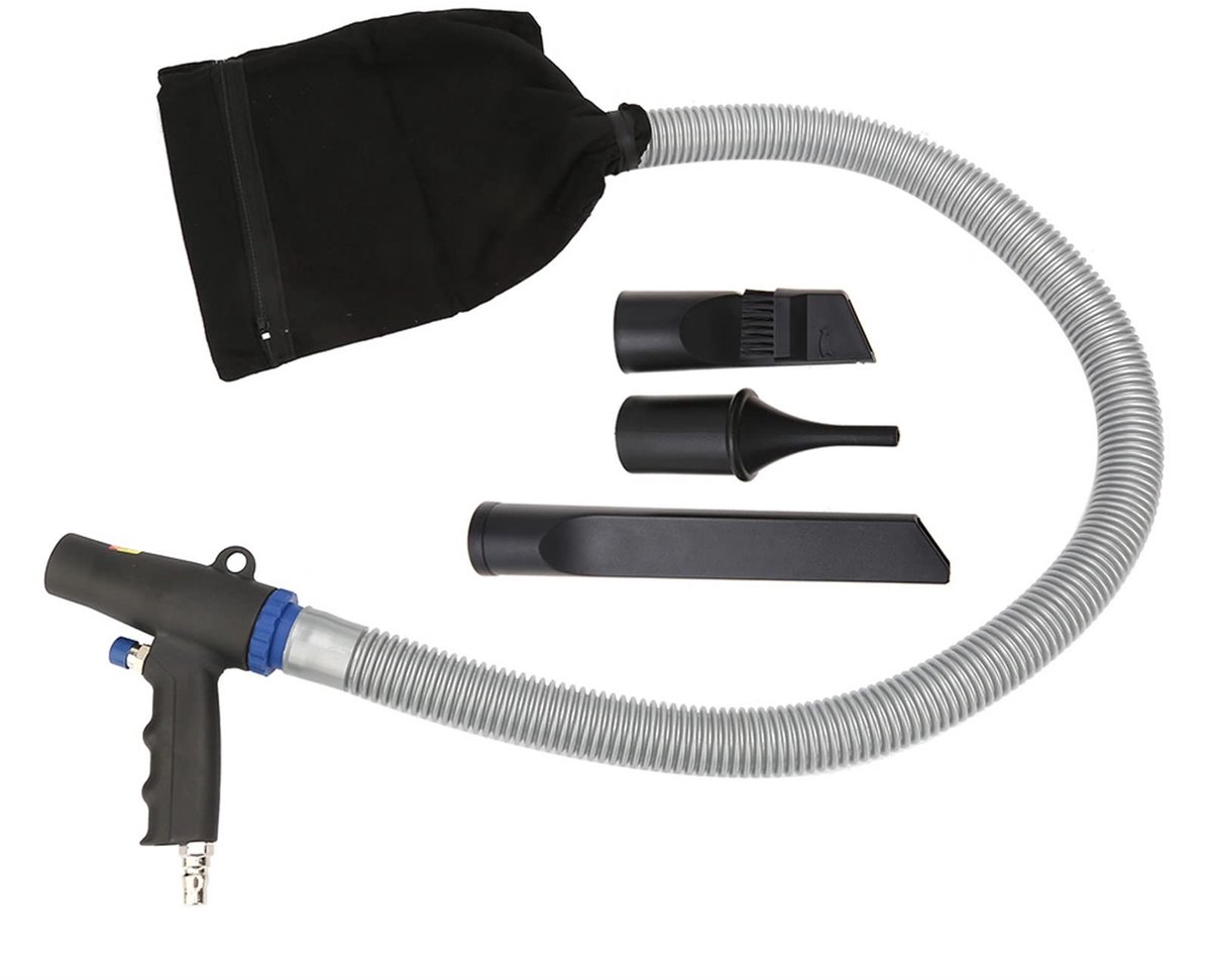 Dailygoods - Luchtcompressorpistool voor Blaas- en Zuigreiniging
