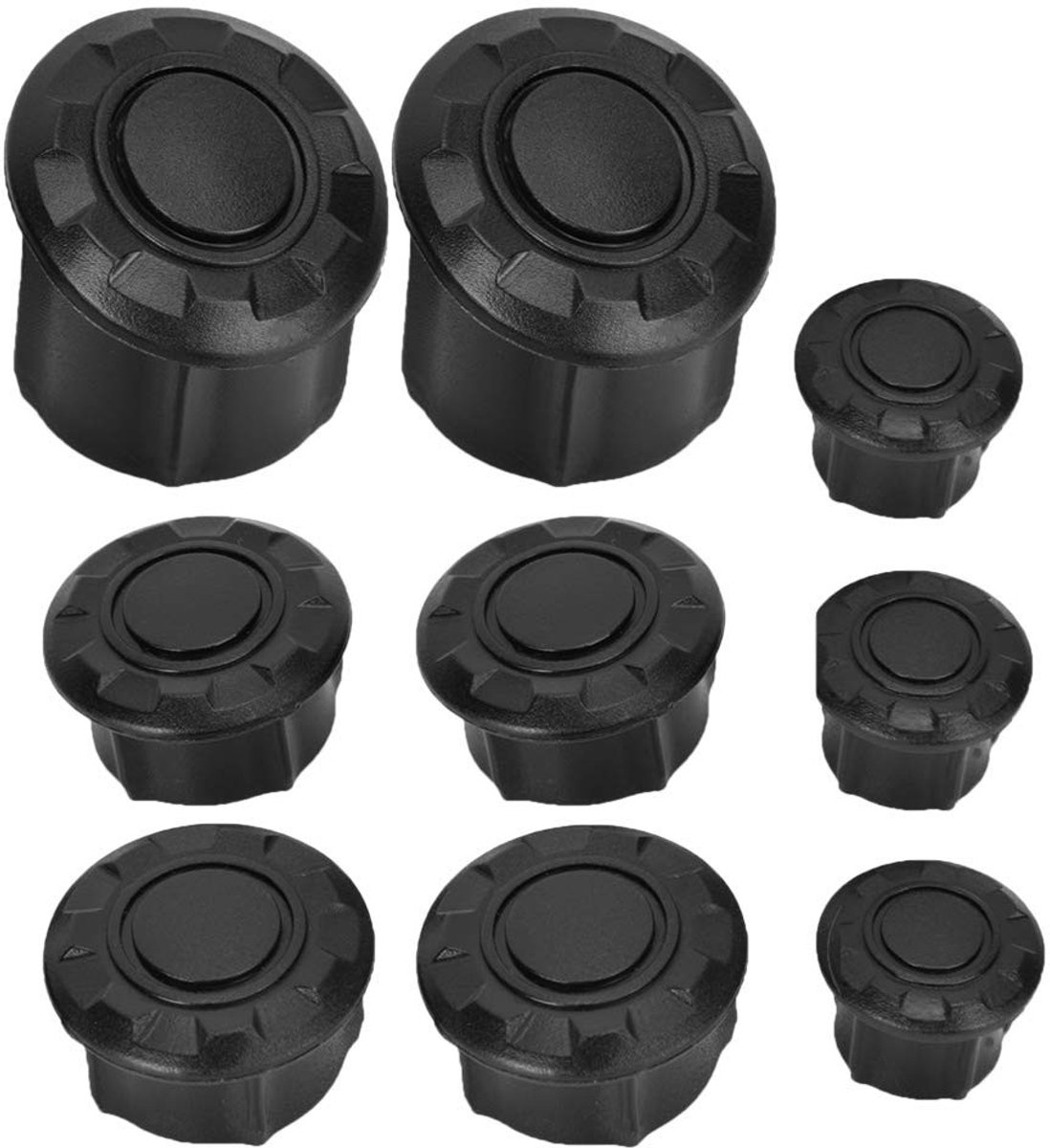 Dailygoods - Dailygoody - Stofdicht Motorfiets Frame Gat Waterdichte Afdekkappen Plug Kit - Hoogwaardige bescherming - Geschikt voor R1200GS LC Adventure 14-18