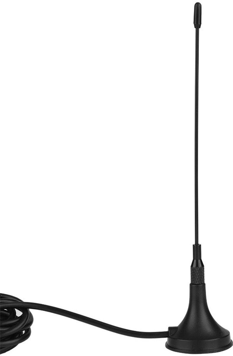 Dailygoods - Dailygoody - HD Antenne Draagbare Binnen Antenne - Digitale Ontvangst - Compact Formaat - Magnetische Basis - Geschikt voor TV - Voor Binnen en Buiten