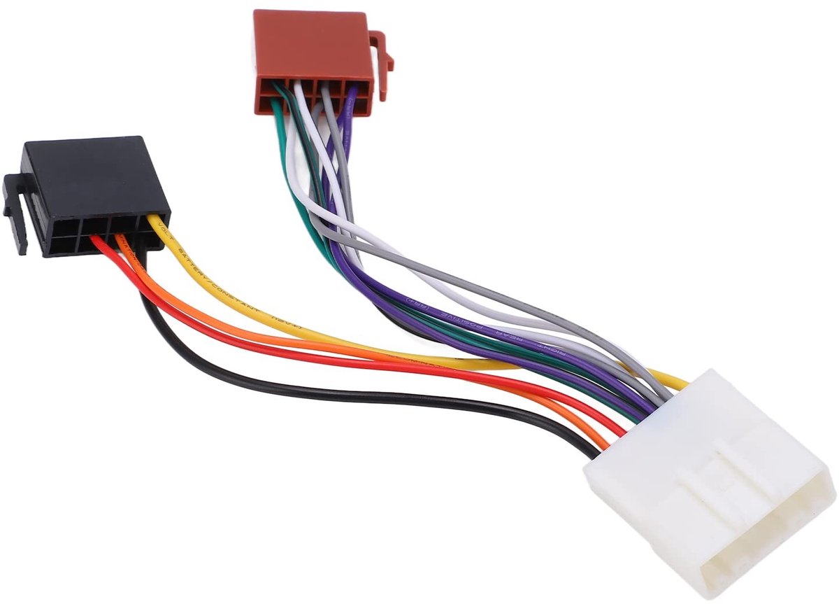 Dailygoods - Dailygoody - Car Radio Adapter - ISO Connector voor Nissan Juke en Meer