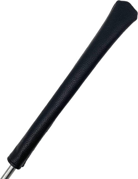 Premium leren golf alignment stick hoes met fluwelen voering voor 2 sticks, 14 inch bescherming en stijl van premium — afbeelding 3