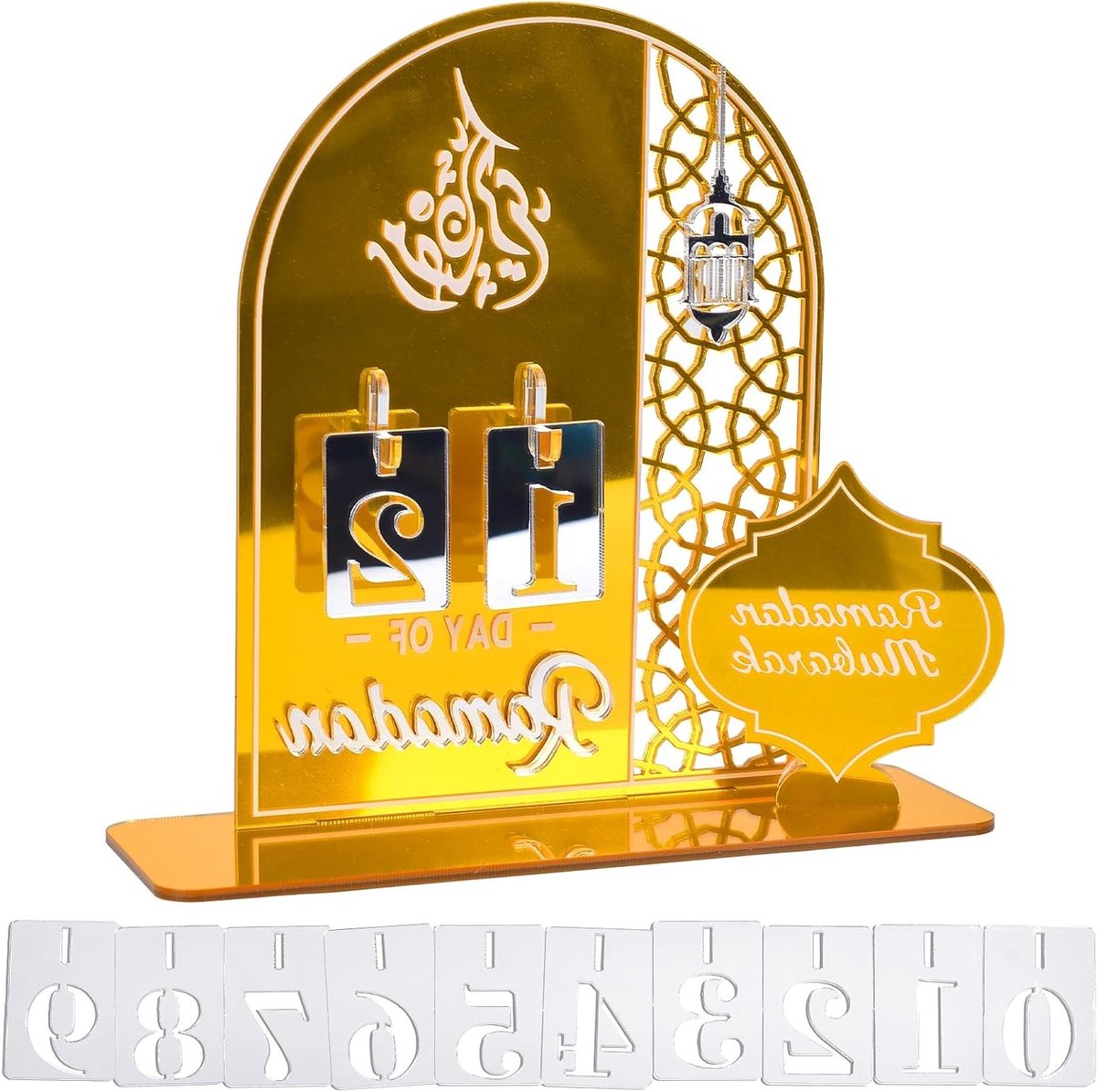 30 Dagen Ramadan Aftelkalender voor Kinderen, Eid Mubarak Decoratie en Feestversiering, Perfecte Ramadan Cadeaus voor Thuis en Feesten