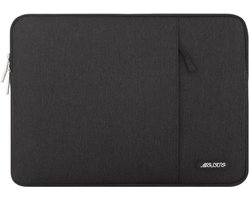 MOSISO Laptop Sleeve Hoes compatibel met 18-18,5 inch SUS Gaming Laptop Monitor HP Dell Lenovo Notebook Computer, Polyester Verticale Stijl Laptoptas, Zwart