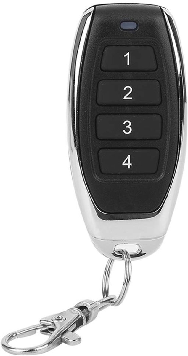 Dailygoods - Dailygoody - Autosleutel - Afstandsbediening - 4 Knoppen - Smart Control - Garage Poortdeuropener - Geschikt voor GDO-6v3 - Kleur: populair
