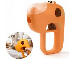 Oranje [vriesdroog-lanceringsapparaat] speelgoed voor huisdieren