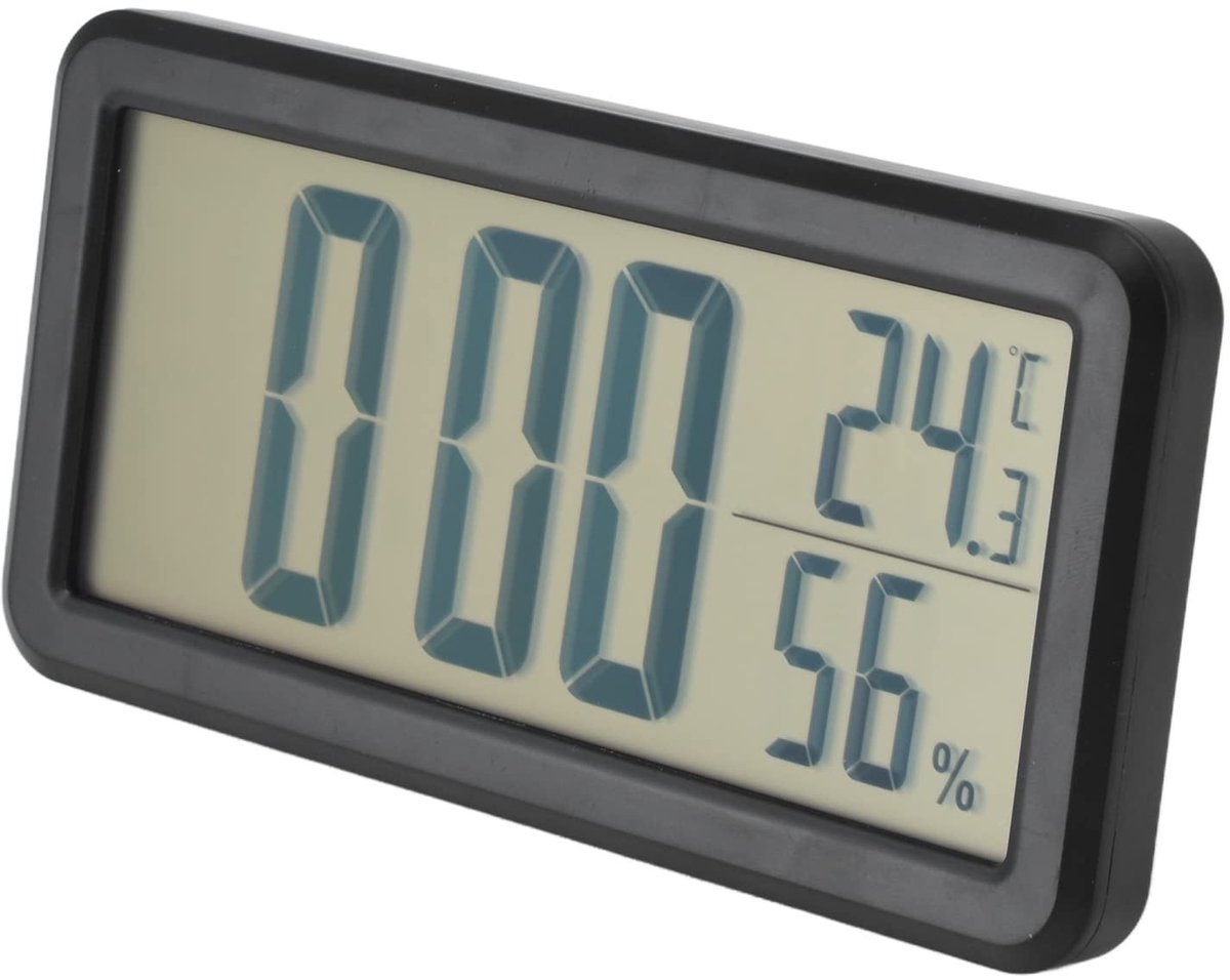 Dailygoods - Digitale Wekker met Temperatuur- en Vochtigheidssensor