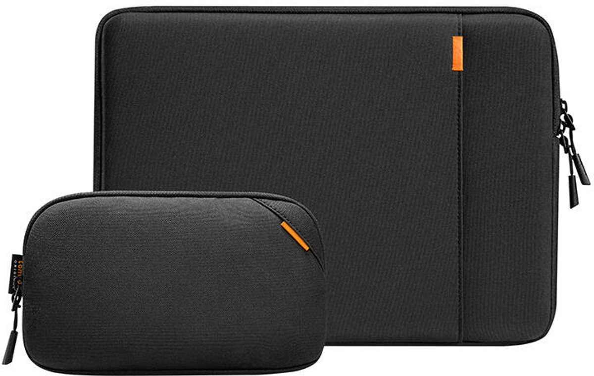 Tomtoc Defender-A13 Laptop Sleeve Kit Black- MacBook Pro 14"