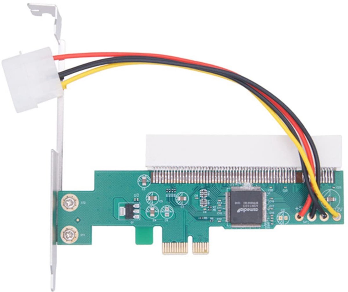 Dailygoods - Dailygoody - naar PCI Converter - PCI Slotted Expansion Cards - Plug and Play - 4-pins Power Connection - 2.5Gbps Gegevensoverdracht - Geschikt v...