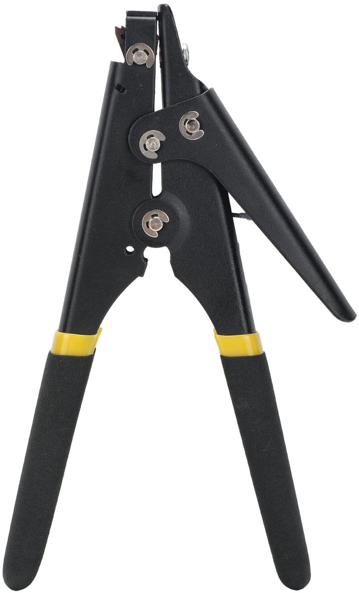 Dailygoods - Dailygoody - Zip Tie Gun - Kabelbinders Spannen - Multifunctioneel Snijgereedschap - Zwart - Draagbare Zip Tie Tool - Voor Snijden en Binden - Ge