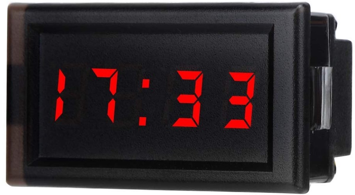 Dailygoods- Auto Klok Waterdicht - Digitale Klok - Multifunctionele Klok - Stofdicht - Eenvoudige Bediening - Duurzaam Ontwerp - Dashboard Klok