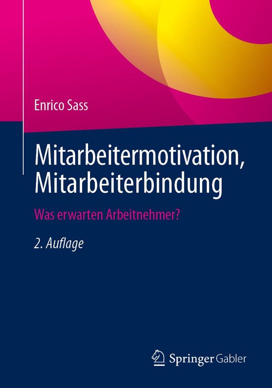 Business and Economics (German Language) - Mitarbeitermotiva ... - cover