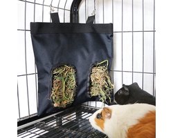 Hooi zak voederstation voor konijnen en cavia's