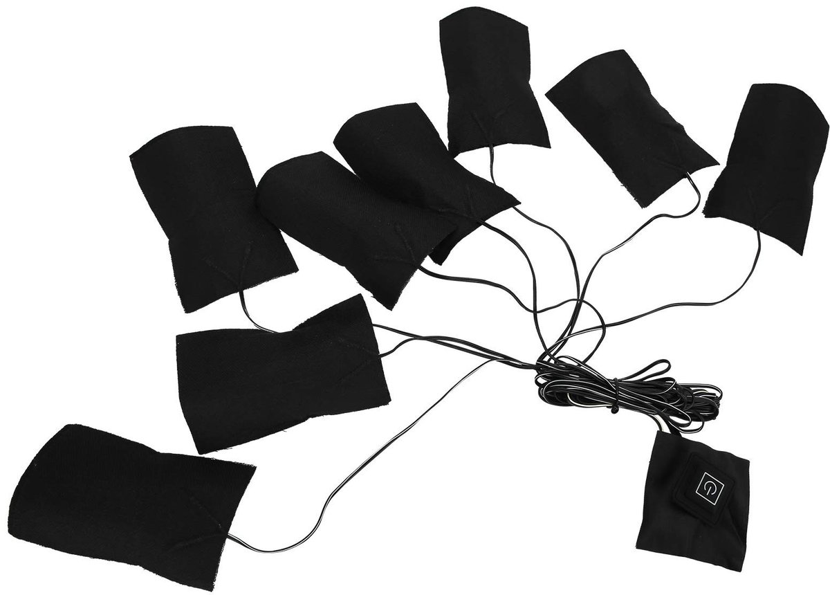 Dailygoods - Dailygoody - Verwarmingsmat voor kleding - Elektrisch verwarmingskussen - 3 warmtestanden - Verstelbaar formaat - Voor huisdieren - Ideaal voor de win