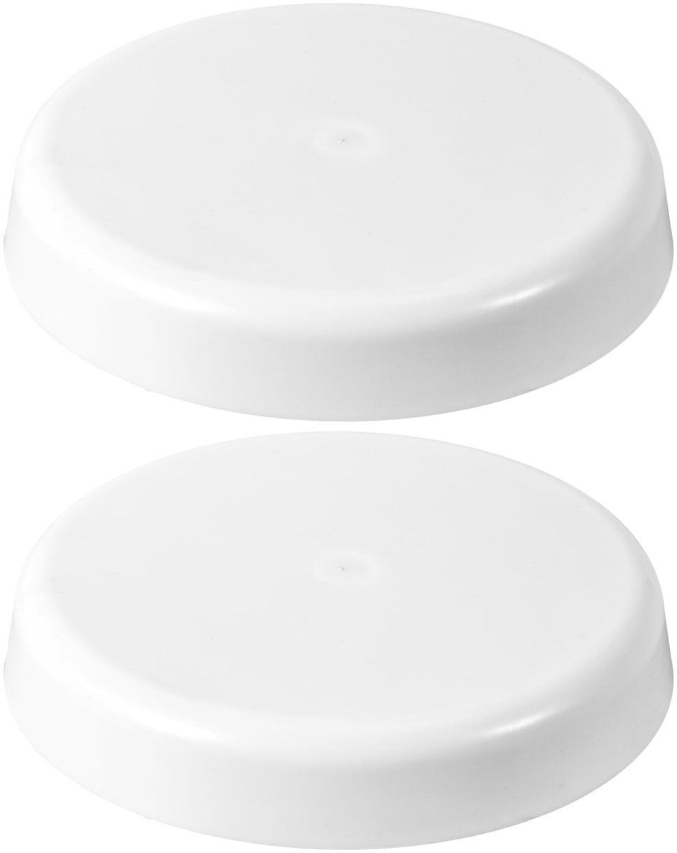 Dailygoods - 2 Stuks Waterdichte Camperdakventilatiekap voor Voertuigventilatie