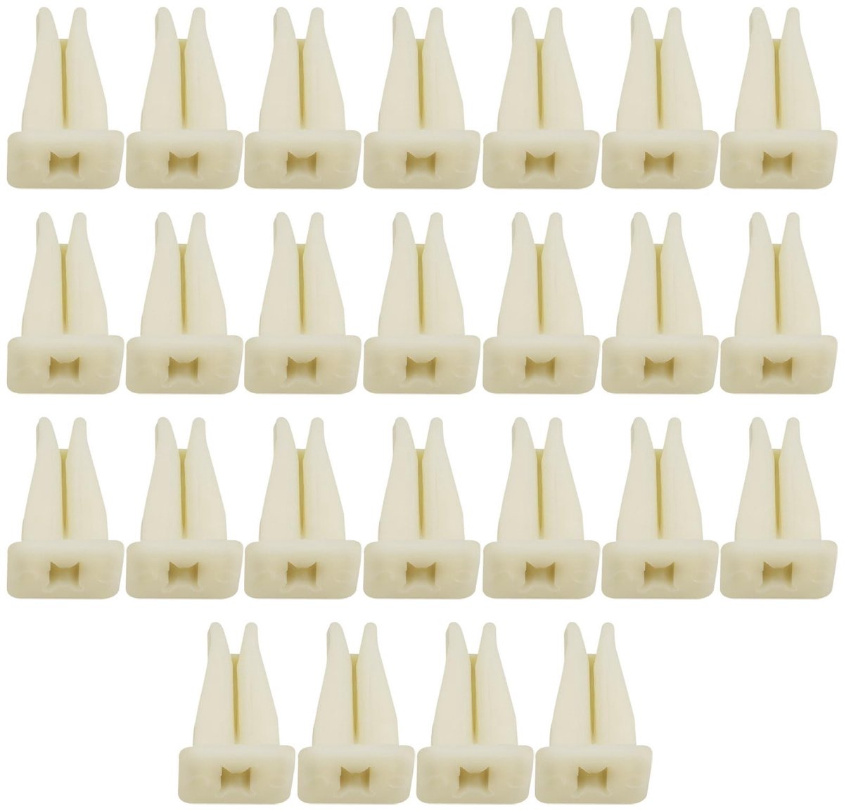 Dailygoody - Auto Rivet Clip - 25 Stuks - Bevestigingsmateriaal - Universeel - Auto accessoires - Geschikt voor meerdere merken - Zwart