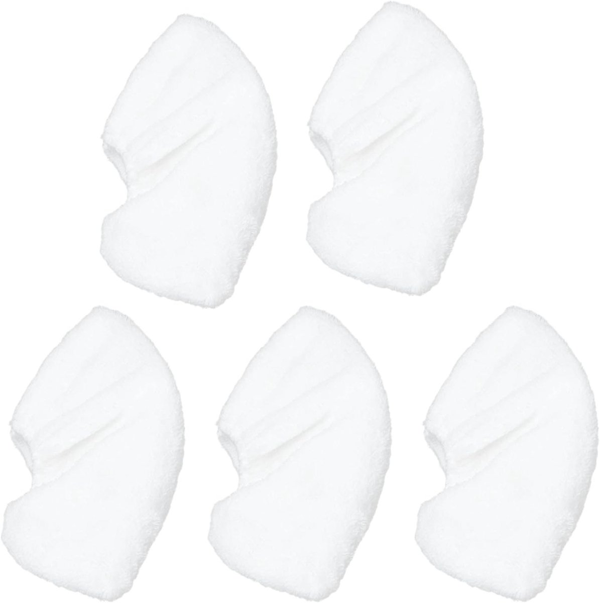 5-delige Microvezel Pad en Stoommondstuk Accessoires voor Stoomreinigers Sc1 Sc2 Sc3 Sc4 Sc5 Sv7