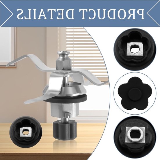Clutch Guide voor Monsieur Cuisine Connect en Smart - Transmissie met 5 Vertakkingen voor Keukenmachines, Accessoire voor Koken en Bereiden van Merkloos — afbeelding 4