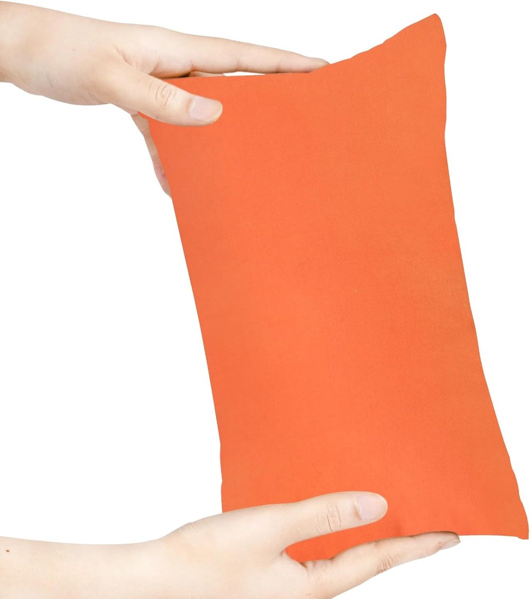 Mini Kussen 11" x 7" Wasbaar Klein Kussen in Effen Kleur voor Honden en Reizen - Ideaal voor Naps en Comfort