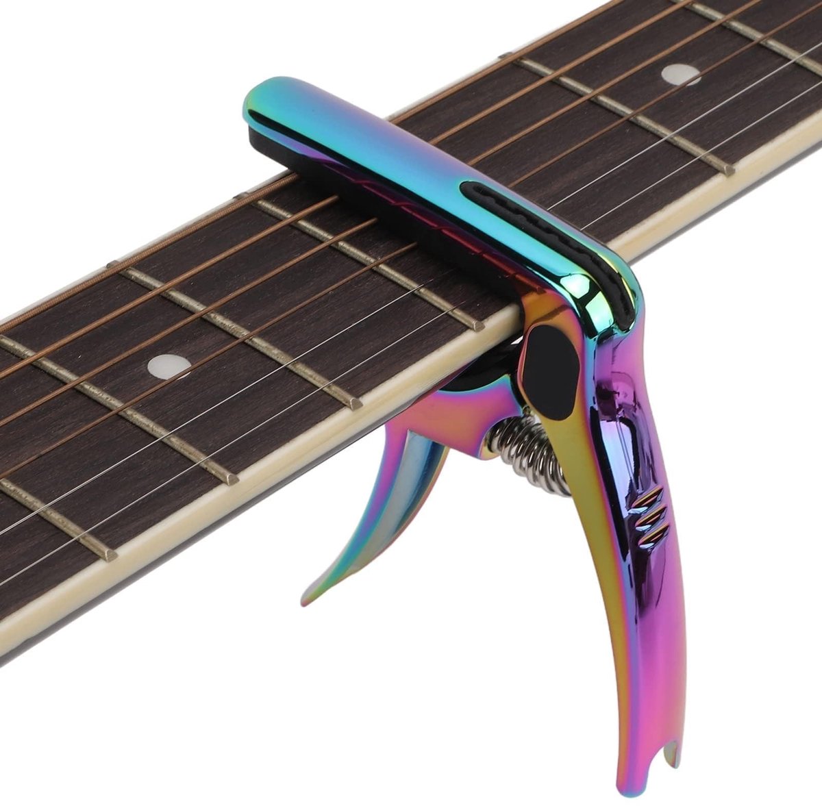ONF3 - Elektrische Gitaar Capo - Kleurvolle Capo - Geschikt voor Akoestische Gitaar - Ukulele - Bas - Gemaakt voor Muziekliefhebbers - Perfect v...