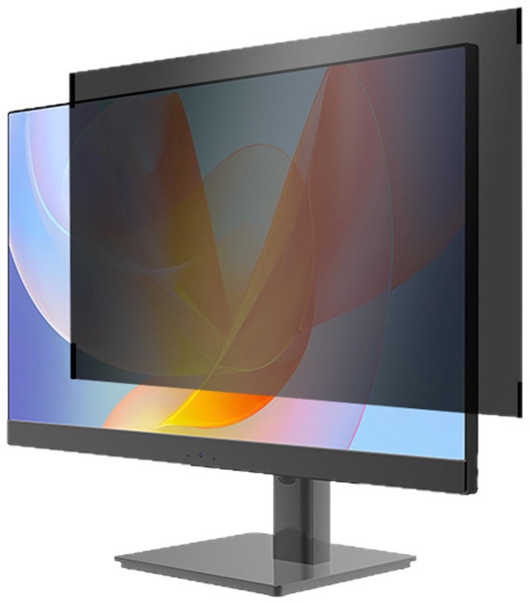 Allecto - Computerprivacyschermfilter - Blauwlichtbeschermer - Bescherming voor 16:9 Schermen - 27 Inch - Vermindert vermoeidheid - Ideaal voor thu...