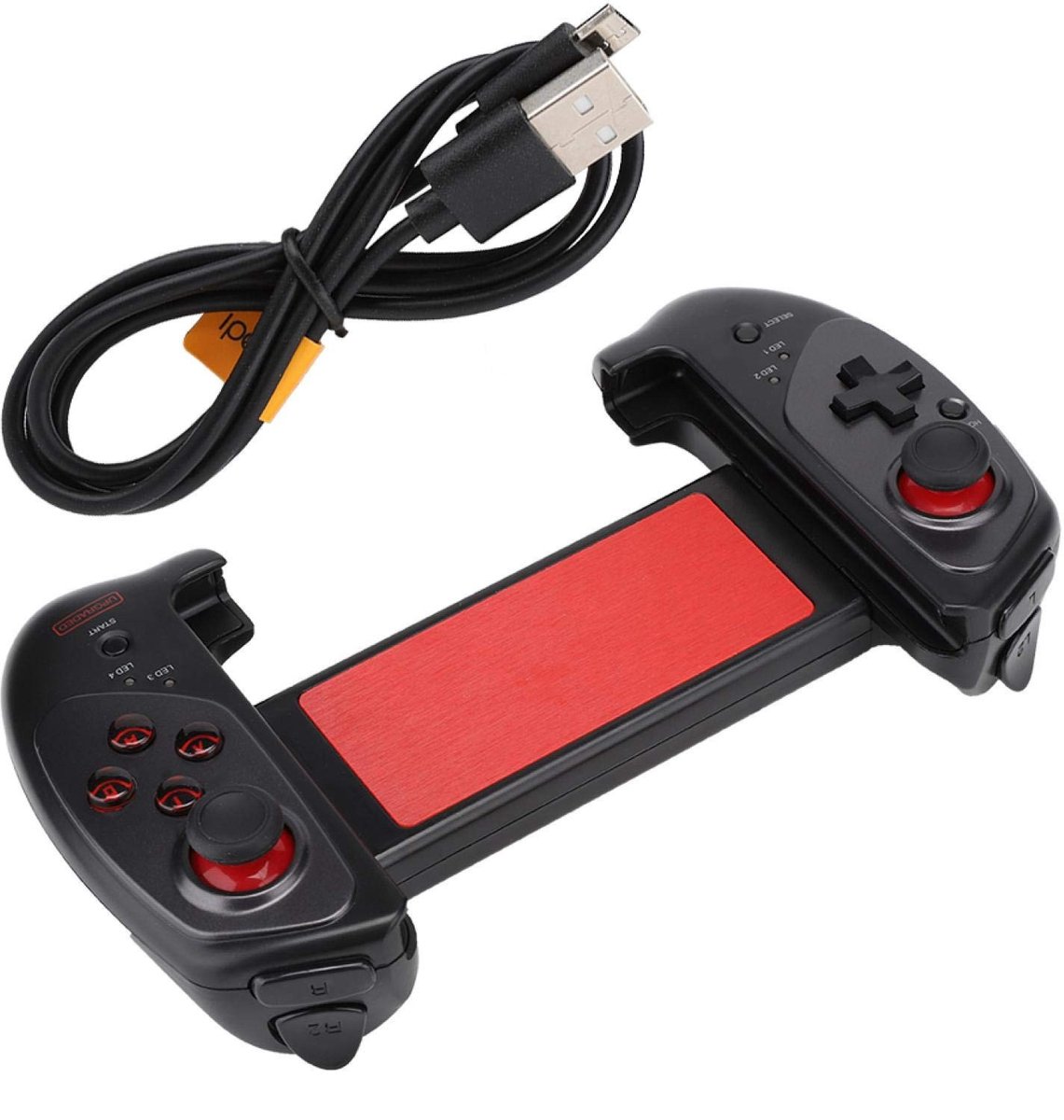 Allecto - Mobiele Gamecontroller - Draadloze Gamepad - Direct Spelen - Telefoon en Tablet - Voor Android/iOS - Geschikt voor Gaming - Model PG-9083S