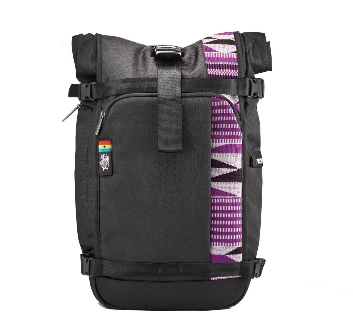 Ethnotek Raja Lite Ecopack 30 - Lichtgewicht Rolltop Rugzak met laptopvak - 30L - Gerecycled & Weerbestendig